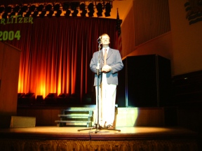 Simon Gledhill opens the show